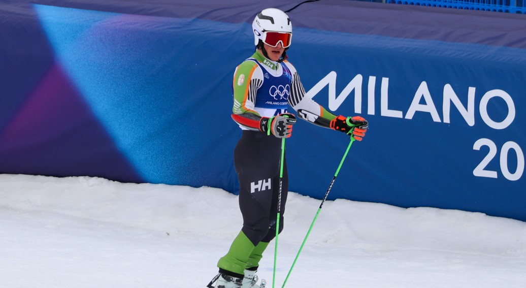 Úry Bálint kiesett a szlalom első futamában